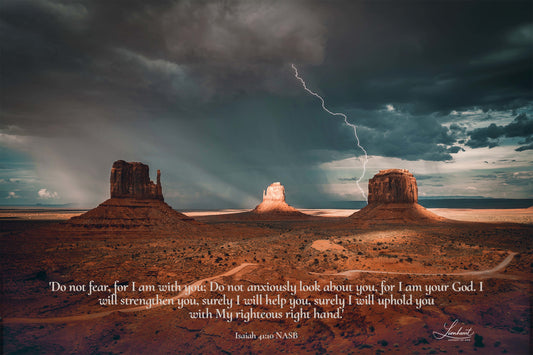 Canyon Storm (Isaiah 41:10)